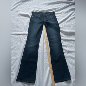 Women’s Lucky Brand Sweet Boot Dark Blue Jeans, Sz 0/25